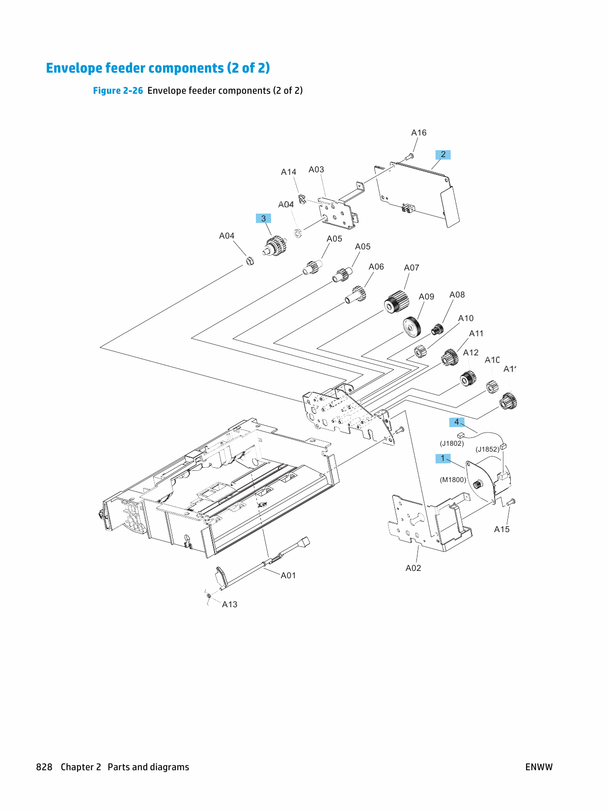 HP LaserJet Enterprise M630 Parts and Repair Manual PDF download-5
